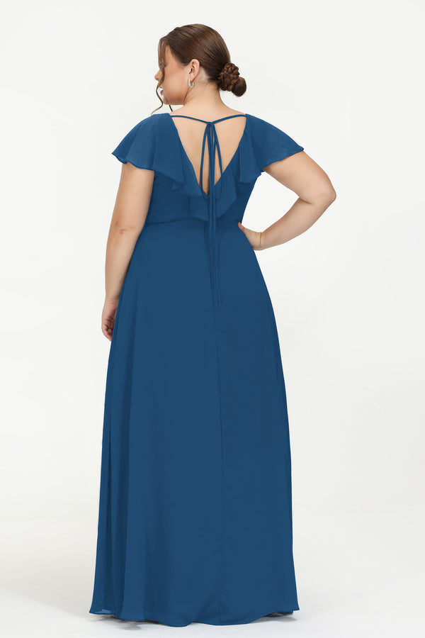 Plus Size Bridesmaid Dresses Gowns DUNTERY UK