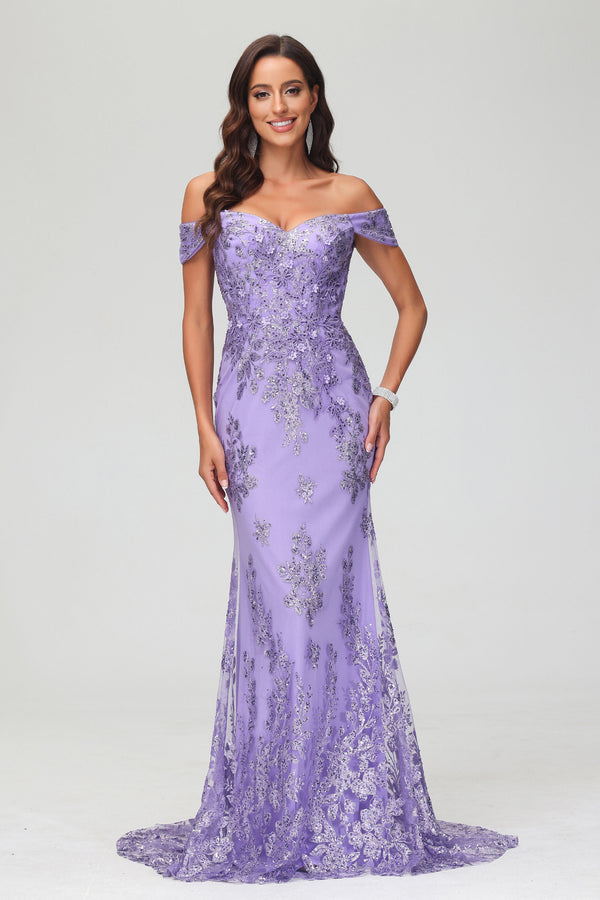 purple evening dress uk Starlit Purple Cowl Neck Sequin Corset Dress Prom and Homecoming Dresses