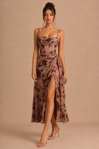 [Autumn Merlot Floral]