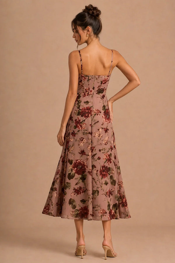 [Autumn Merlot Floral]