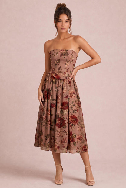 [Autumn Merlot Floral]