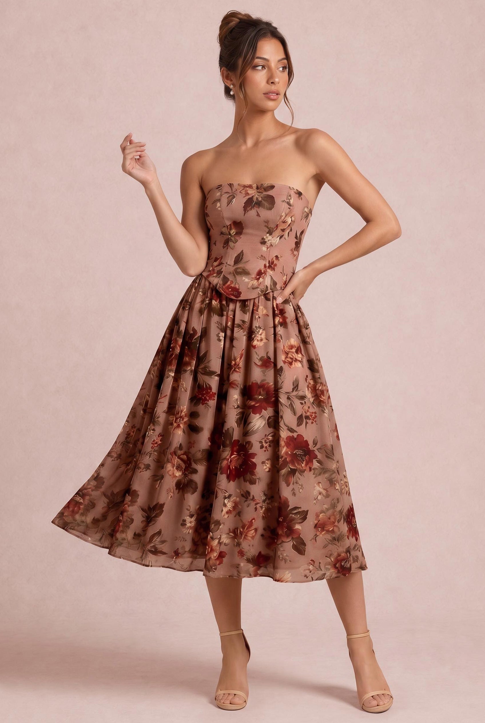 [Autumn Merlot Floral]