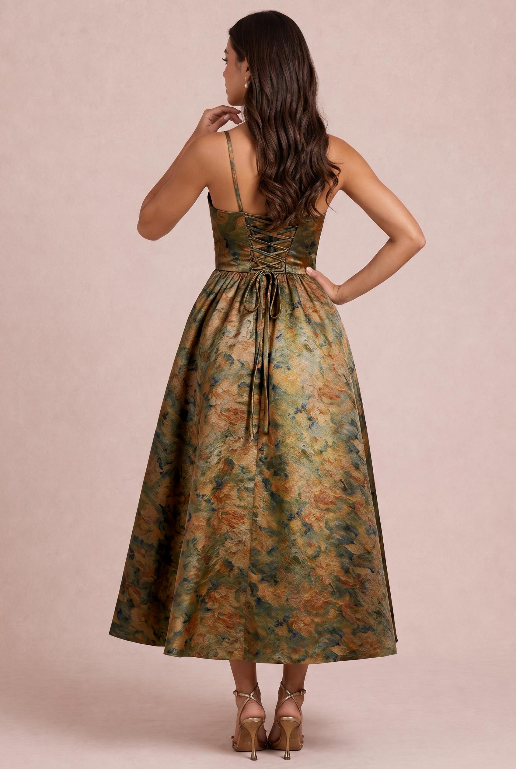 [Verdant Gold Floral]