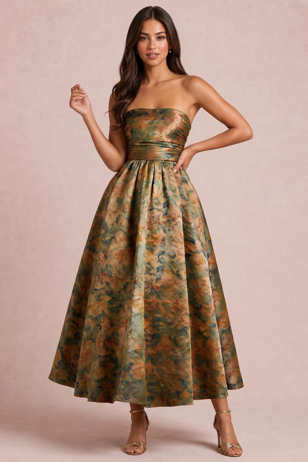 [Verdant Gold Floral]