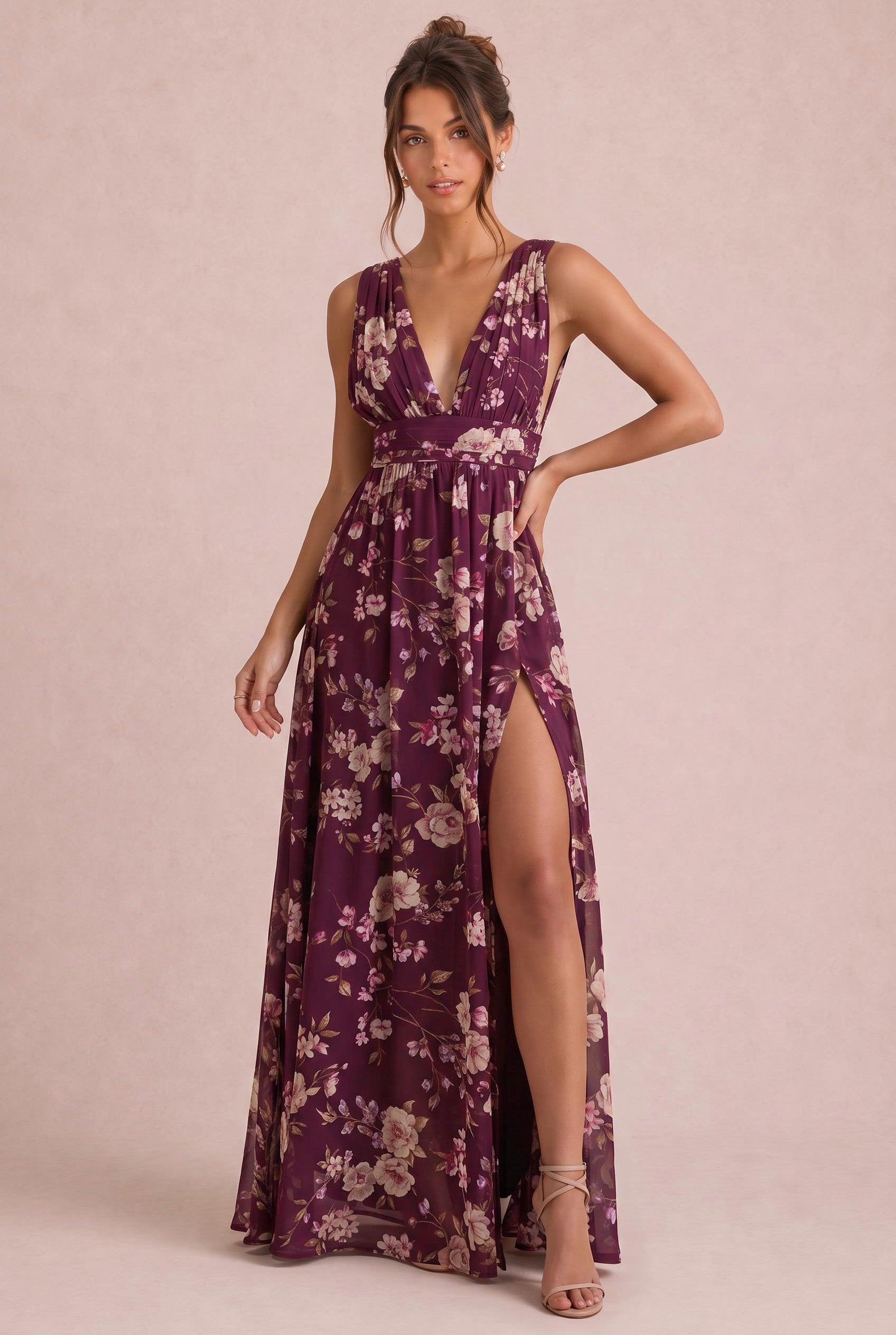 [Vintage Plum Floral]
