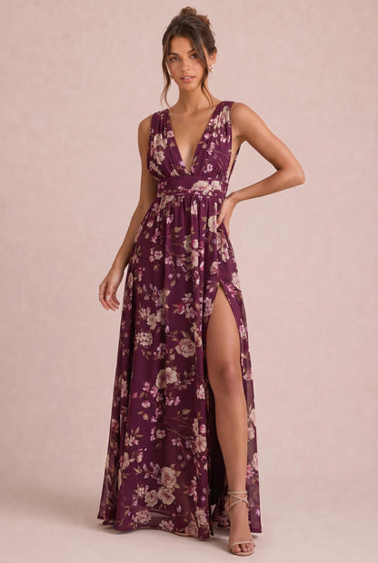[Vintage Plum Floral]