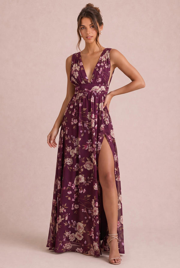 [Vintage Plum Floral]