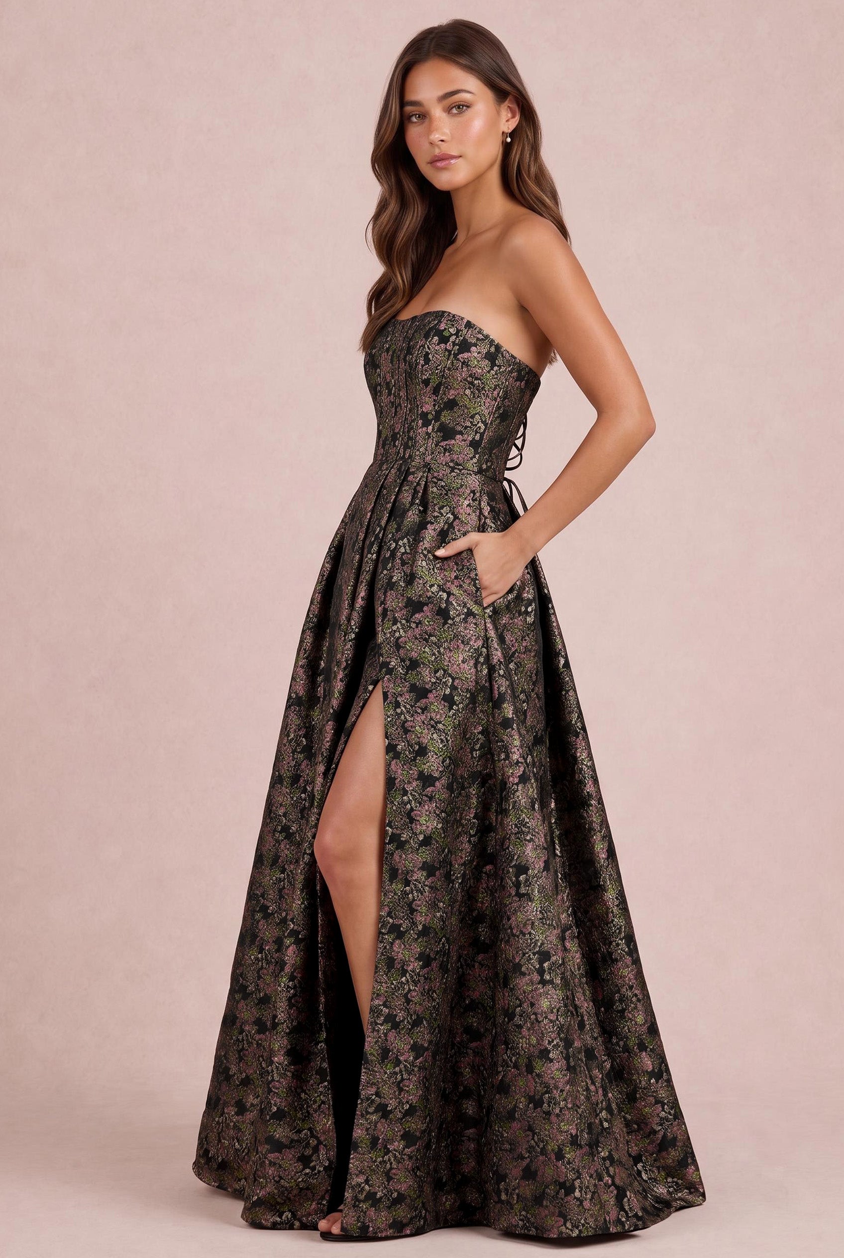 [Midnight Mauve Floral]