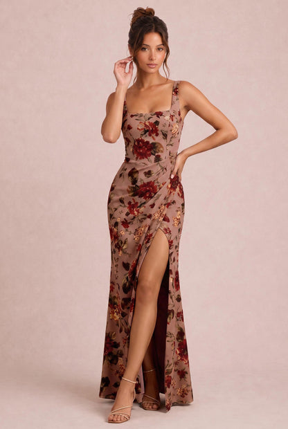 [Autumn Merlot Floral]