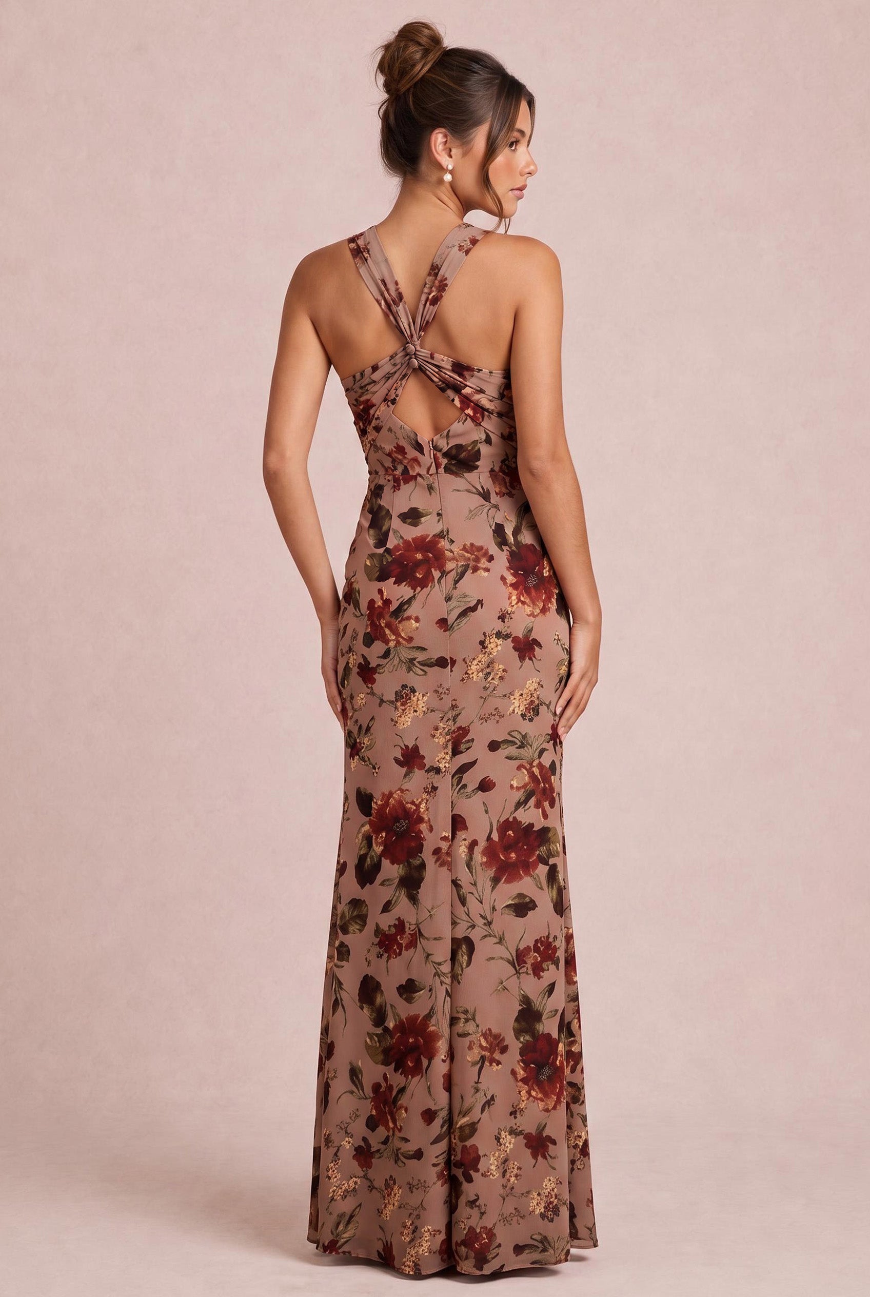 [Autumn Merlot Floral]