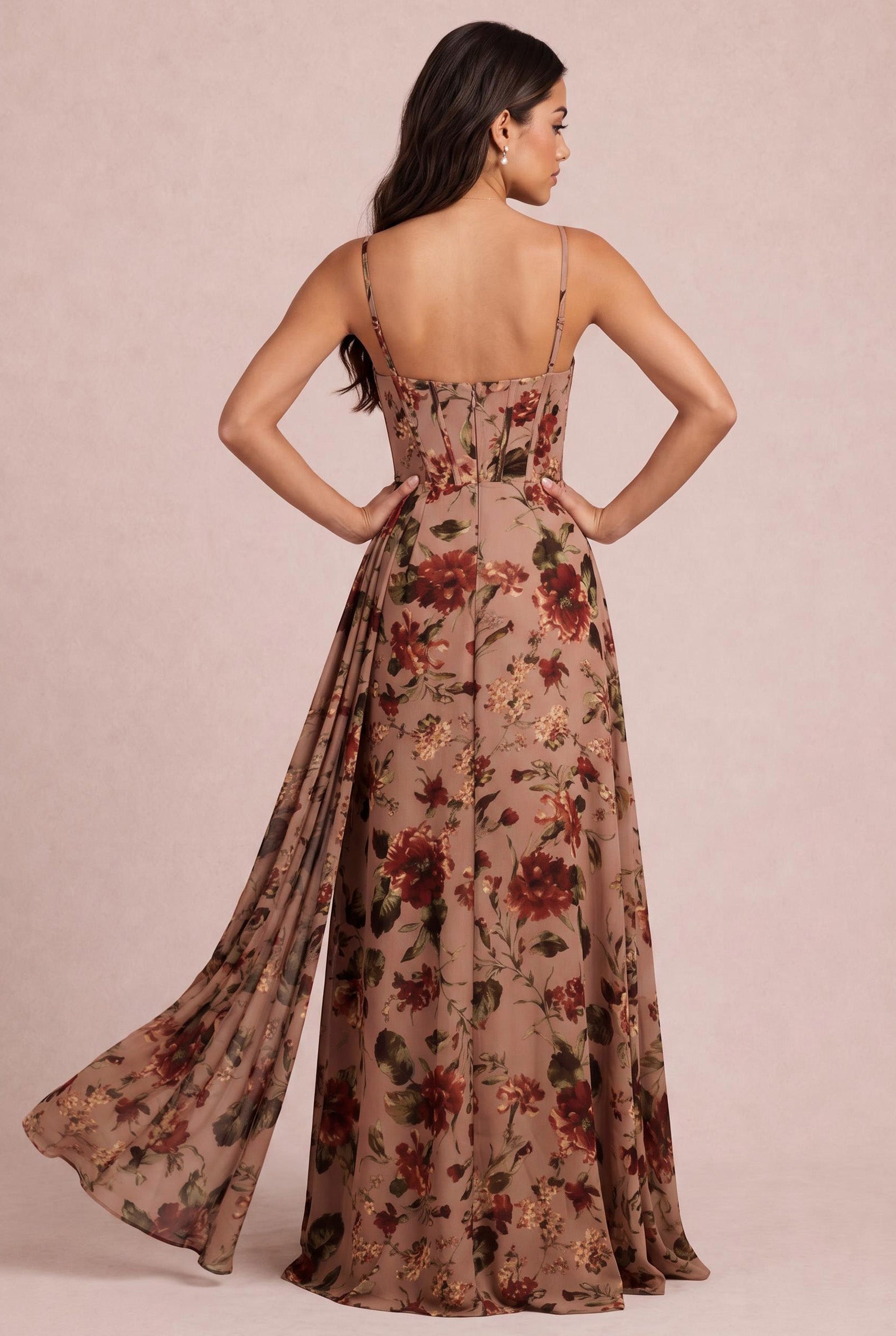 [Autumn Merlot Floral]