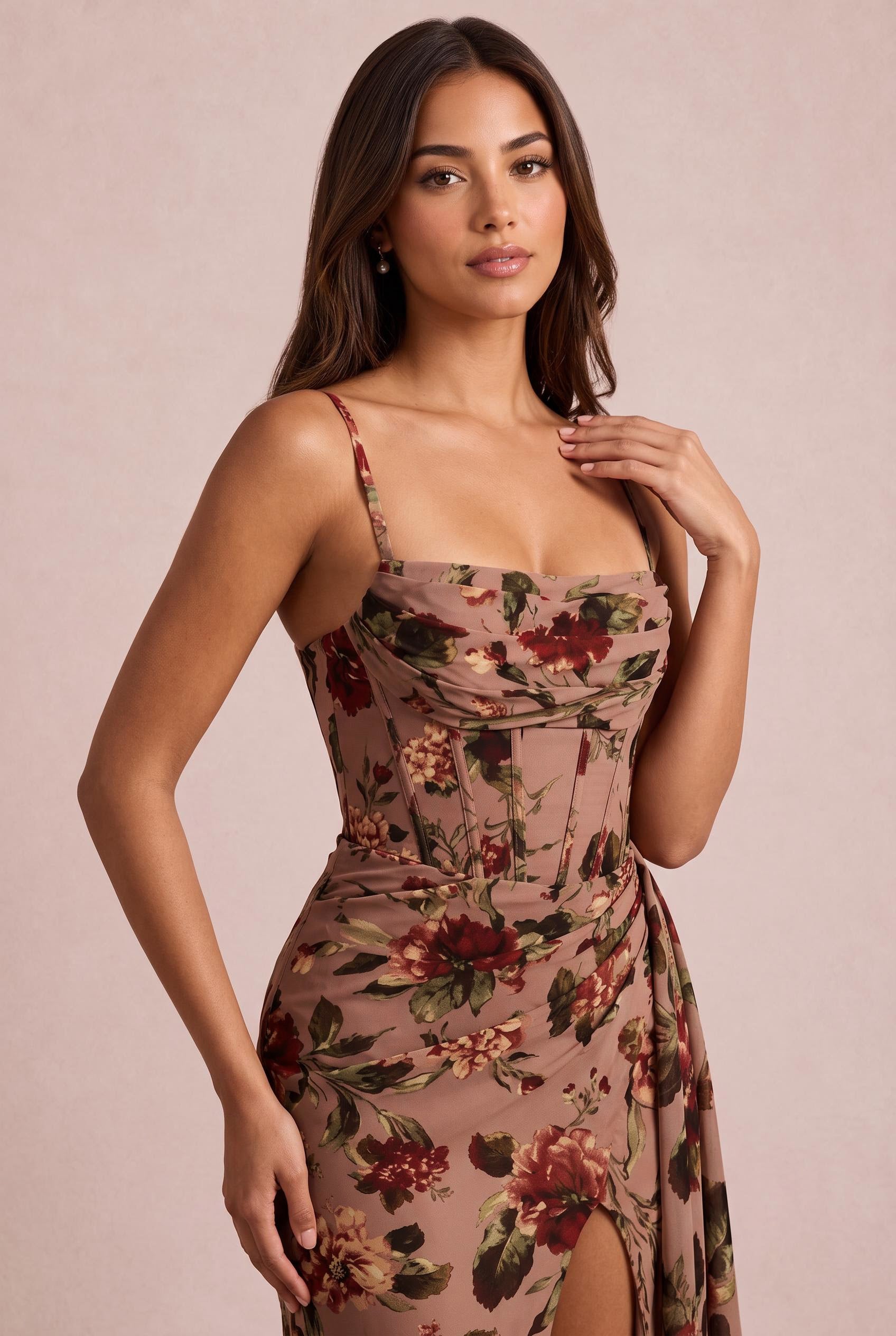 [Autumn Merlot Floral]