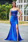 Sheath Sweetheart Prom Dress With Sweep Train