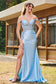 Sheath Off-the-Shoulder Applique Prom Dress