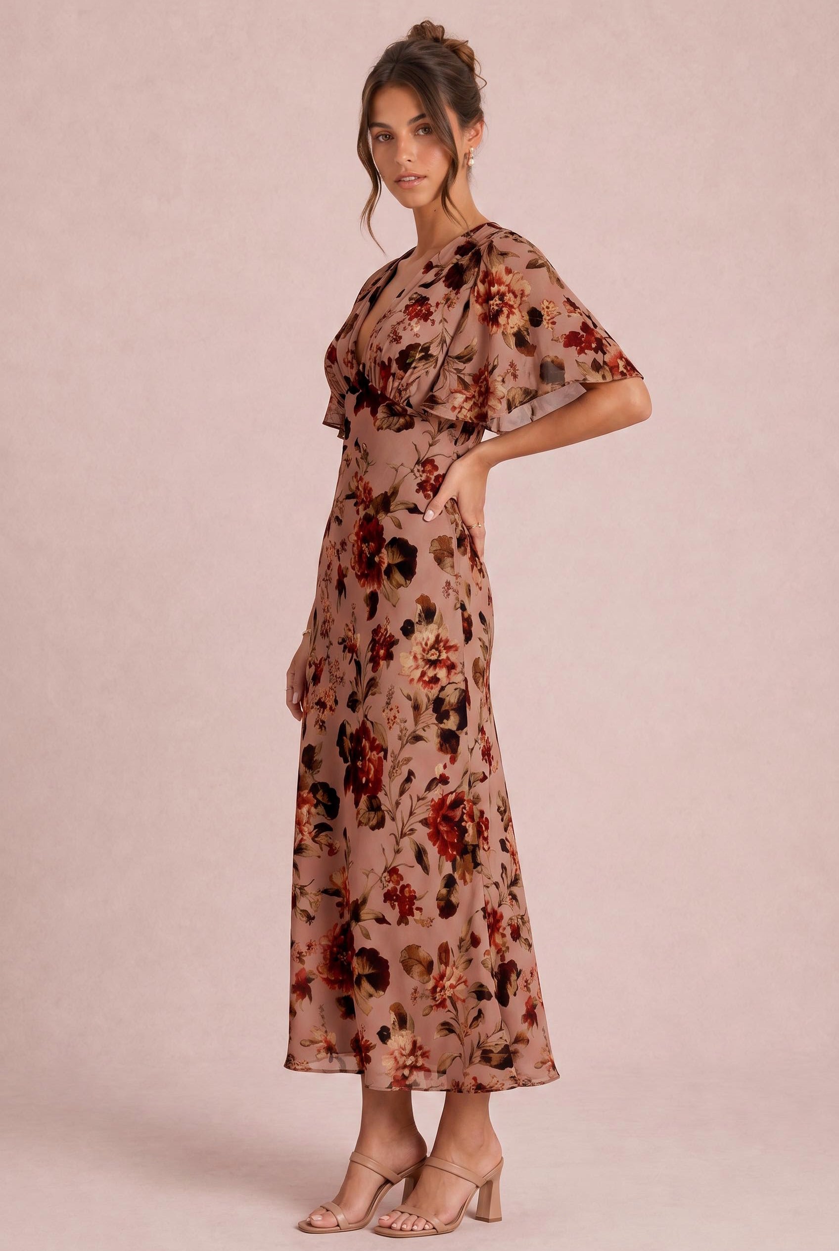 [Autumn Merlot Floral]