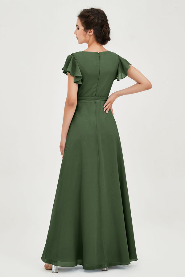 15 Olive Green Bridesmaid Dresses for 2024