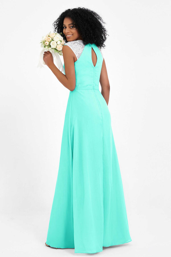 Cheap spa blue bridesmaid dresses hotsell