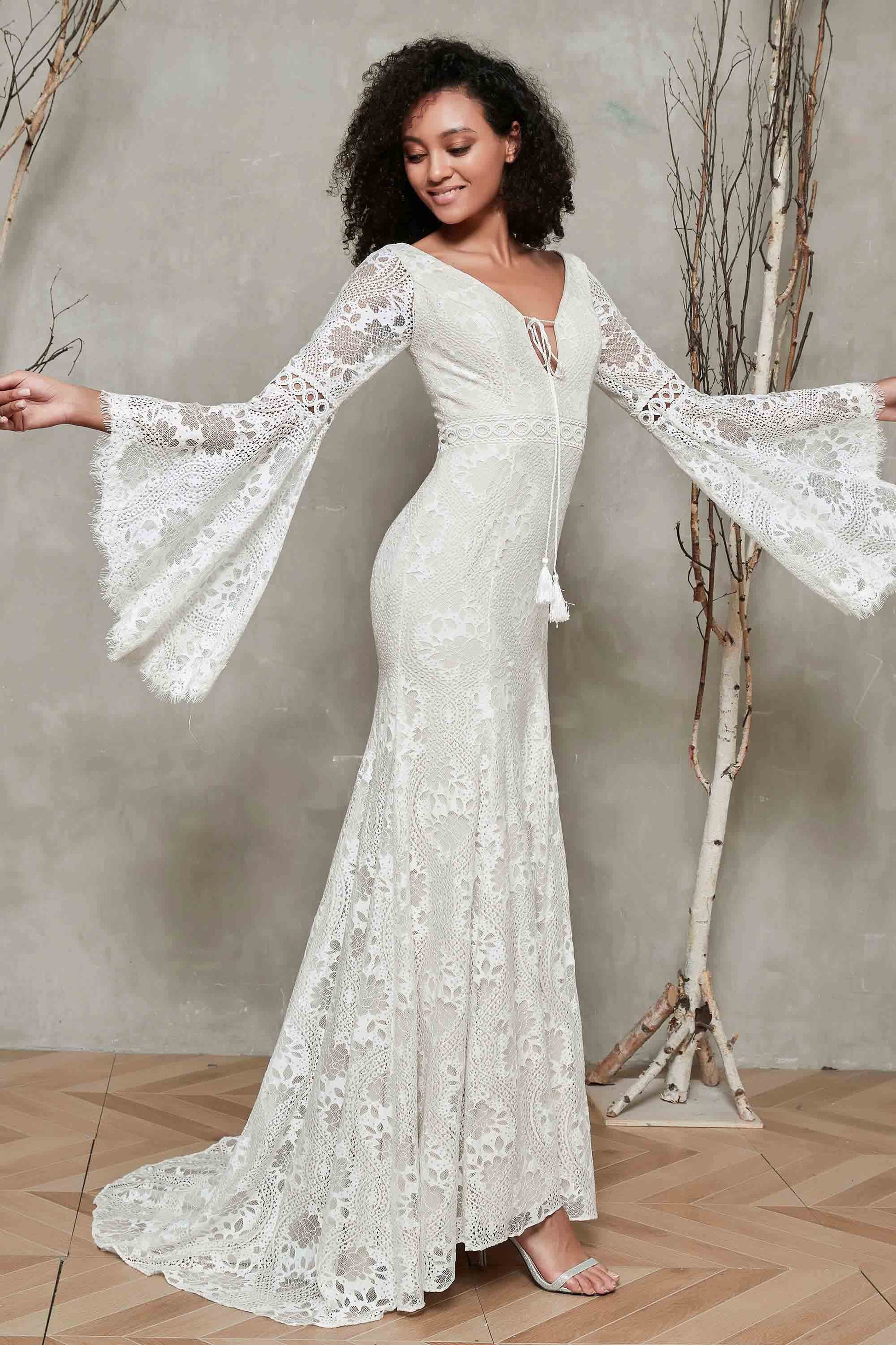 Champagne Vestito Sposa Abito Sposa Color Champagne Wedding