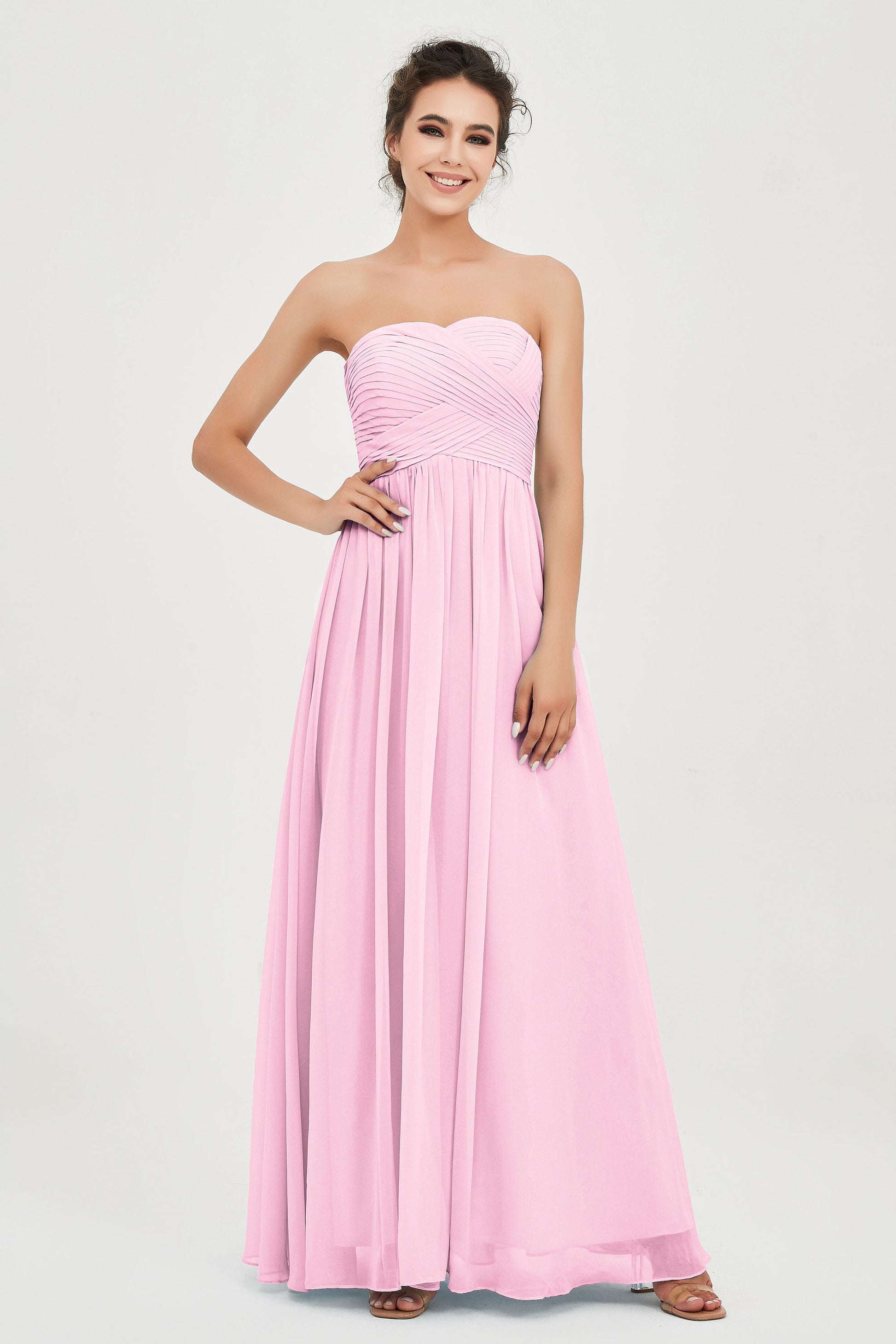 Juliet dress, Pastel Pink color — BEDRA VINTAGE